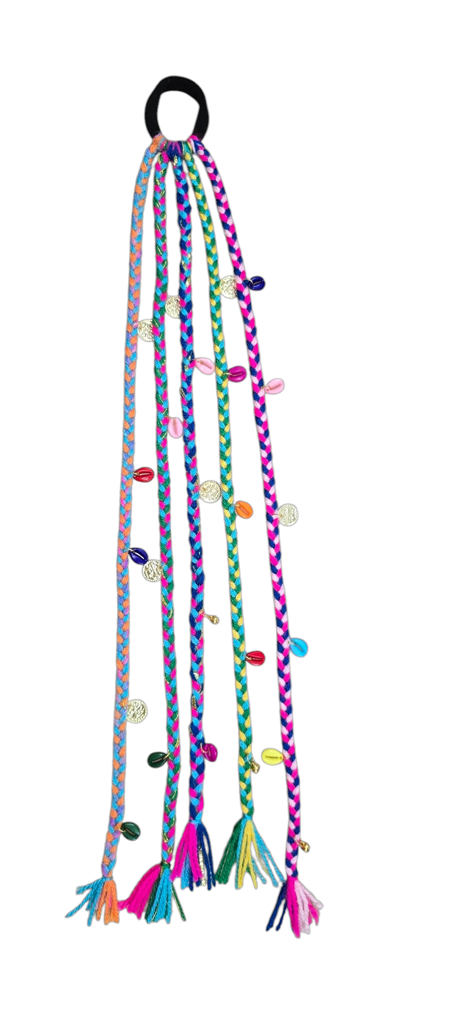 RASS-LEELA (20 INCHES LONG) Hair Braids with Rubber Bands rass leela (20 inches long) hair braids with rubber bands