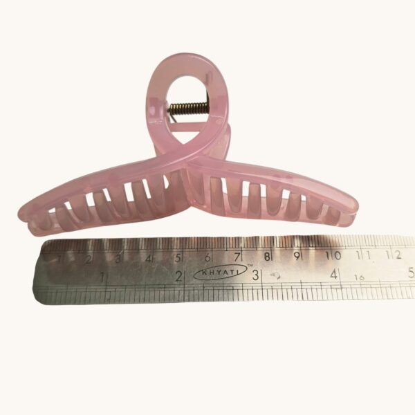 4 large cross claw clip set | non slip | strong hold | jelly clutcher clip | assorted color