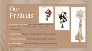 Combo of 3 hair pins - Black-Gold, White & Multicolor Pom-pom zura pin combo of 3 hair pins black gold, white & multicolor pom pom zura pin